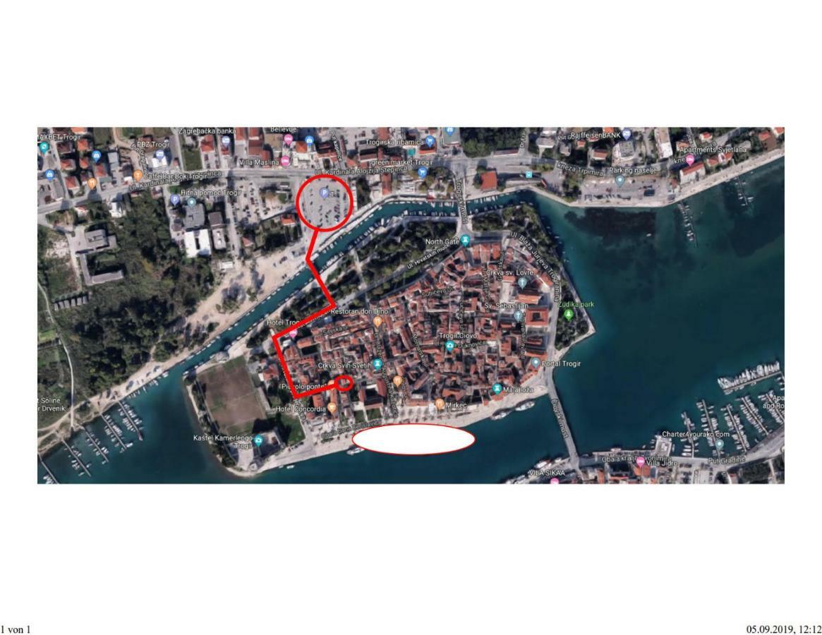Apartment Ana Trogir Exterior photo